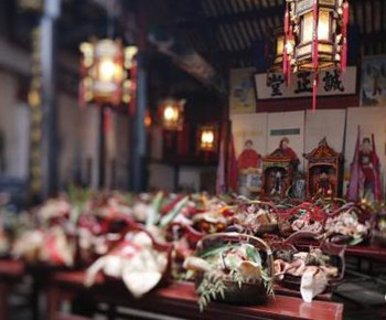 浙江淳安朱熹后人百只猪头祭祖 延续八百余年民俗 浙江淳安朱熹后人百只猪头祭祖 延续八百余年民俗