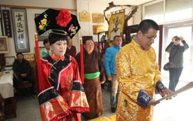 乾隆七世孙等后裔聚吉林祭祖 还原满族文化